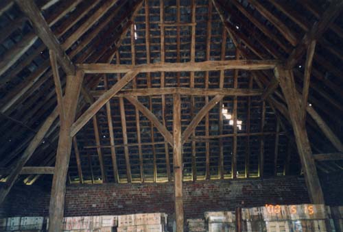 Inside Upper Gore End Barn